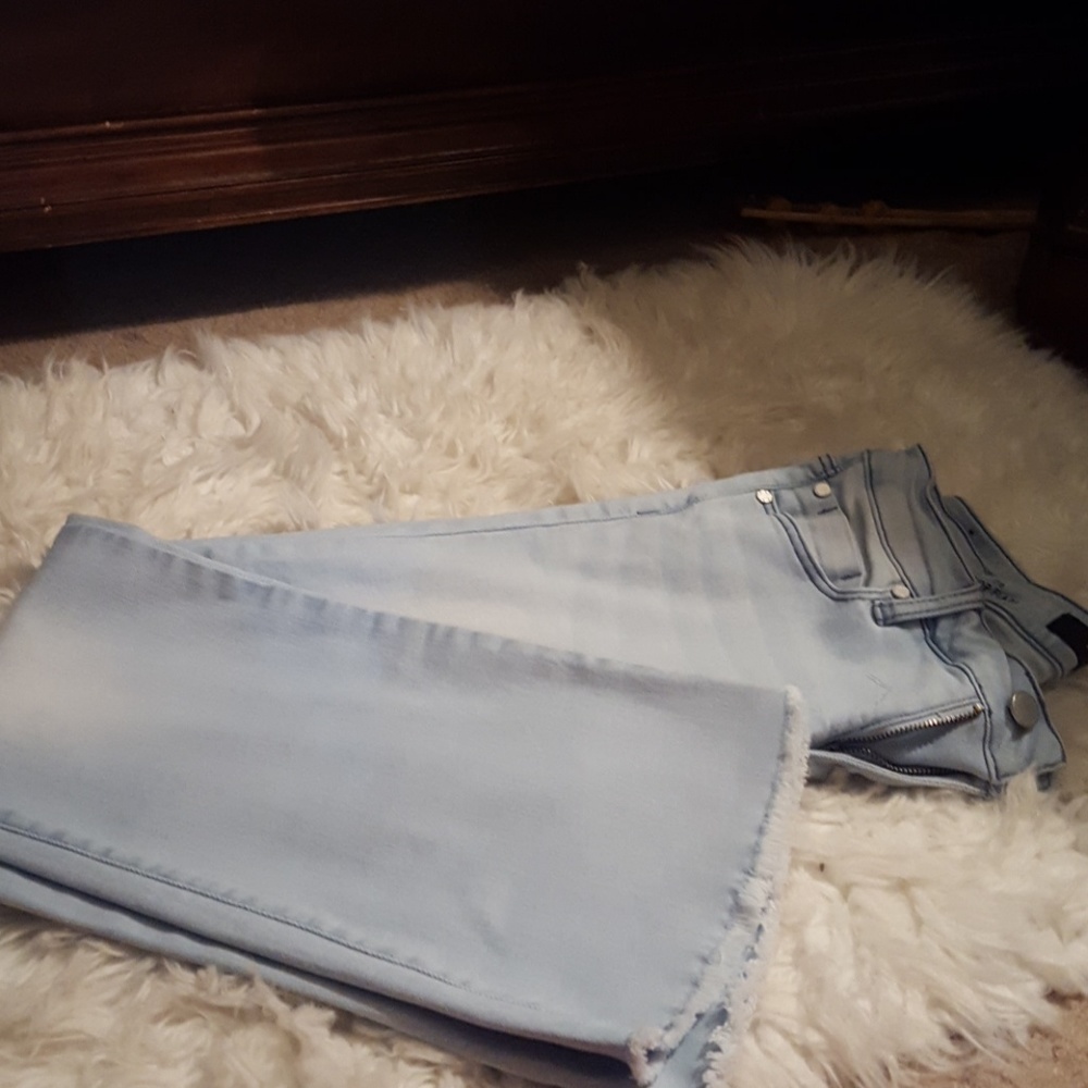 Crop stretch jeans